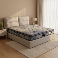 Matelas double ergonomique mousse mémoire gel pro ultra confortable, technologie fraîcheur, installation simple