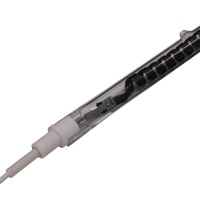 Lampe chauffante infrarouge à quartz en fibre de carbone électrique d'extérieur, modèle 2019, la plus vendue