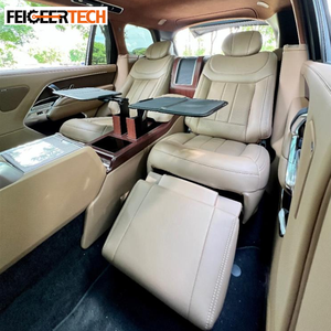 Siège de voiture modifié Feigeer Tech SUV avec charge sans fil USB, ventilation, chauffage, massage et table-bac d'avion pour Range Rover - Product Image 2