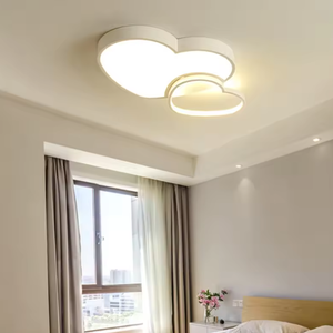 Style nordique moderne Simple créatif en forme de coeur LED veilleuse prise plafonnier pour bébé enfants chambre et chevet - Product Image 4