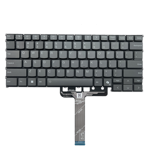 <span class=keywords><strong>Clavier</strong></span> <span class=keywords><strong>d</strong></span>'ordinateur portable rétroéclairé en anglais américain pour Lenovo ThinkBook 14 G7 ARP 21MV, <span class=keywords><strong>clavier</strong></span> sans cadre, neuf, gris, version AI - Product Image 1