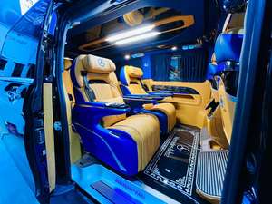Fabricante clase ejecutiva <span class=keywords><strong>Sprinter</strong></span> VI tow447 van interior de lujo autobús giratorio comer cicatriz SUV VIP - Product Image 4