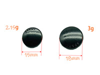 Hengda Boutons de luxe en alliage de zinc en métal de haute qualité personnalisés en usine Boutons chinois Bouton en denim