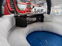 Bar Gonfiabile per Piscina, Bar Gonfiabile Personalizzato con Divano, Grande Piscina Gonfiabile per Adulti