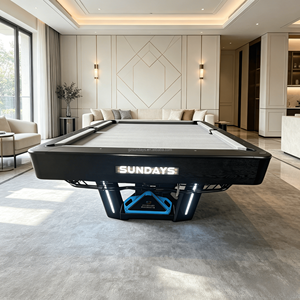 Mesa de Billar Profesional SUNDAYS con Estructura de Hierro de Alta Estabilidad y Logotipo Personalizado <span class=keywords><strong>para</strong></span> <span class=keywords><strong>Partidos</strong></span> - Product Image 6