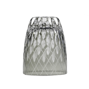 Gobelet <span class=keywords><strong>à</strong></span> cocktail en verre de cristal gris Edo Kiriko de 300ml verre <span class=keywords><strong>à</strong></span> whisky de forme ronde losange taillé <span class=keywords><strong>à</strong></span> la main et conception de <span class=keywords><strong>tonnerre</strong></span> lointain - Product Image 5