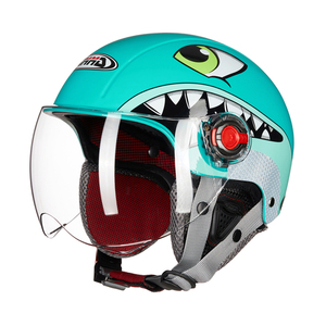 <span class=keywords><strong>Casque</strong></span> de moto tout-terrain pour enfants, demi-visage rabattable, <span class=keywords><strong>casque</strong></span> de scooter électrique de rue pour enfants, <span class=keywords><strong>casque</strong></span> de vélo - Product Image 4