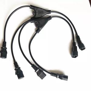 เดสก์ท็อปพีซีคอมพิวเตอร์ Pdu Server Ups <span class=keywords><strong>สาย</strong></span>ไฟ <span class=keywords><strong>Ac</strong></span> U-L IEC <span class=keywords><strong>3</strong></span> P C20ถึง C13 * 2 Hole Y <span class=keywords><strong>สาย</strong></span>แยก - Product Image 2