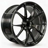 Rines de Aleación Forjados Maxtera de 16-22 Pulgadas, Rines Personalizados Cóncavos Profundos 5x114.3 5x120 Compatibles con BMW Serie 3, Camaro, Mustang, 370Z, Infiniti G37