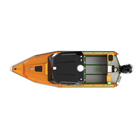 Kapal Pancing Lepas Pantai Baru dengan Fitur Mega Yacht, Konsol Tengah, Mesin Luar, Konstruksi Aluminium Alloy untuk Rekreasi dan Olahraga