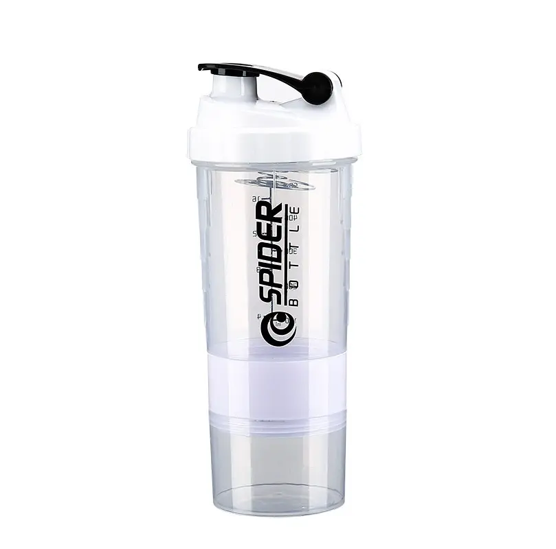 Three Layers Cup Protein Shaker Cup Auto Shake Mixer Drink Custom Sport Water Bottle