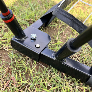 工厂供应带防撕裂网和坚固框架的足球网球门 -- 体育场和后院的理想选择 - Product Image 5