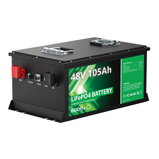 CERRNSS US Stock 72 48 Volt LiFePO4 Battery 24V 36V 48V 72V 72AH 100AH 200AH 300AH Lithium Golf Cart Battery With LCD Display