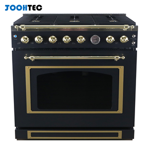 فرن غاز أمريكي فاخر من الفولاذ المقاوم للصدأ بطول 36 بوصة مع شهادة ETL للمطاعم من جوهتك - Product Image 1