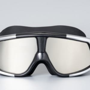 Lunettes de natation unisexes pour adultes, anti-buée, étanches, haute définition, grande monture, lentille en PC, modèle extérieur XF001 - Product Image 6