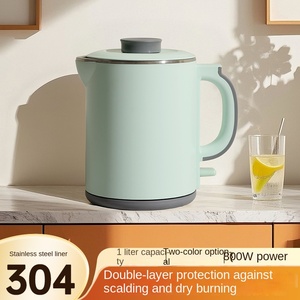 Hervidor Eléctrico Inalámbrico de 1L Más Vendido, Calentamiento Rápido, Protección Contra Ebullición en Seco, Acero Inoxidable, Aislamiento Térmico de Doble Pared - Product Image 2