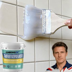 Revêtement imperméable transparent en polyurée, pas besoin de casser les carreaux, mastic de réparation des fuites pour salle de bain, rebords de fenêtre, murs extérieurs - Product Image 1