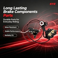 Kit de support de frein arrière double étrier KYZ 240 mm en aluminium CNC anodisé robuste pour VTT électrique tout-terrain Sur Ron Ultra Bee Talaria