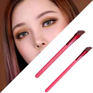 Pinceau de maquillage professionnel GRACEDO GR091 RTS pour sourcils et démarcation des cheveux, poils synthétiques, faible MOQ, noir, rose <span class=keywords><strong>rouge</strong></span>, <span class=keywords><strong>correcteur</strong></span> - Product Image 2