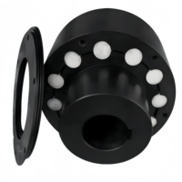 Goupille élastique universelle de haute précision 45 #   Accouplement flexible en acier de type ZL traité par oxydation, OEM, sur mesure, directement de l'usine, SFS