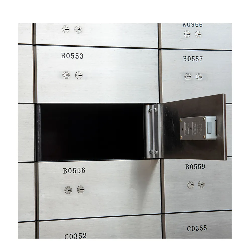 JINGYE Vault Locker Bank Safe Deposit Box Drop Package Storage Locker