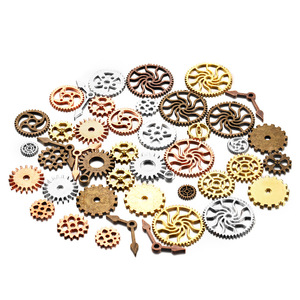 Abalorios de Diferentes Diseños, 60g, Chapados en Oro de 18K, para Hacer Pulseras, Accesorios de Joyería, Varios Estilos Disponibles - Product Image 3