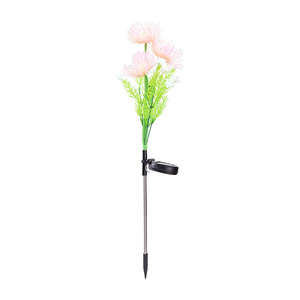 Lampe solaire féerique en forme de fleur de lys araignée, étanche, à piquer dans le sol, pour la décoration de jardin, de cour et de pelouse - Product Image 5