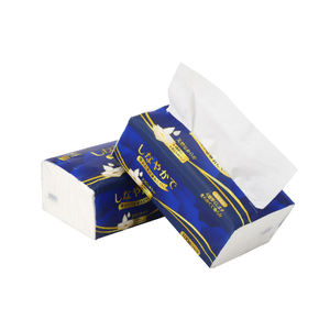 TIKIHOME Mouchoirs en papier 4 couches imprimés sérigraphiés 100% pâte de bois vierge Épais Utilisation humide et sèche 100 tirages 155x180mm pour usage domestique - Product Image 5