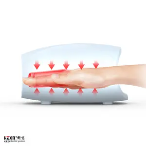 Slim kabellos Handflächemassagegerät Schmerzlinderung Handmassagegerät mit zwei hitzeverstellbaren Massageprodukten