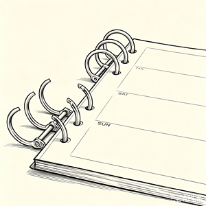 Anneaux métalliques durables de 30 mm, or clair, noir mat, or rose, argent, à 3 trous, pour <span class=keywords><strong>classeur</strong></span> à feuilles mobiles, vente en gros - Product Image 5