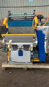 Máquina Manual para Hacer Cubiertas de Cartón y Cuero TYMB1100, Máquina de Estampado en Caliente, Troquelado y Estampado con Lámina Caliente - Product Image 3