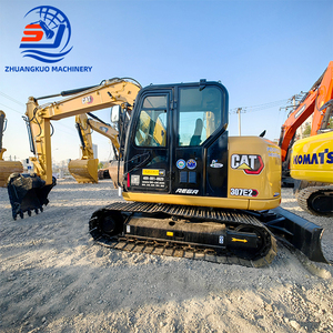 Excavadora hidráulica pequeña de cadenas CAT307E2 usada de 7 toneladas, de alta calidad y baja cilindrada, para movimiento de tierras. - Product Image 1