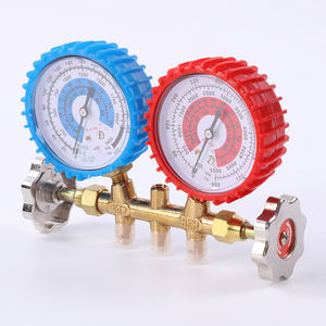 Ensemble de manomètres R600, tuyau de charge, laiton, aluminium, raccord manuel de climatisation, manomètre en cuivre, <span class=keywords><strong>gaz</strong></span> réfrigérant - Product Image 4