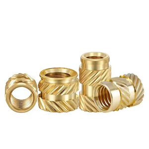 Nhà Sản Xuất Tùy Chỉnh <span class=keywords><strong>Brass</strong></span> M1 M1.2 M1.4 M1.6 M1.7 M2 <span class=keywords><strong>Threaded</strong></span> Chèn Có Knurled Nut Cho Nhựa Mạ Kẽm Kết Thúc - Product Image 4