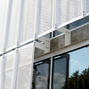 Modern Aluminum Perforated Curtain <b>Wall</b> <b>Panels</b> with Powder Coating for Building Exterior Applications - Product Image 1