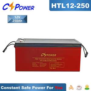 Baterai CSPower Suhu Tinggi 12V 200Ah Energi Surya UPS Deep Cycle Dry Gel Sel Timbal Murni Tinggi Garansi <span class=keywords><strong>3</strong></span> Tahun HTL12-200 - Product Image 3