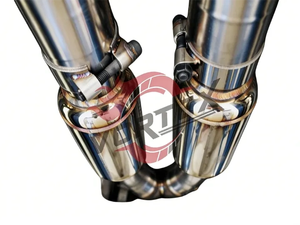 Sistema de escape Catback Valvetronic con tubo en X de acero inoxidable Vortex, compatible con BMW E90 E93 M3, tubo de ajuste de rendimiento. - Product Image 5