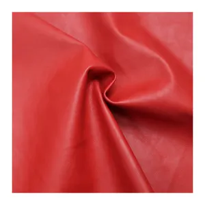 2023 new fashion Vegan recycle bonded faux fabric pu leather for garments leather garments