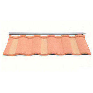 Tuile de toiture en pierre, tôle de toiture revêtue de pierre, pas de décoloration, matériau naturel, facile à réparer - Product Image 2