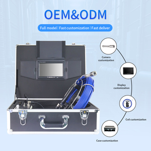 Chuyên nghiệp CCTV Mini Analog hệ thống thoát nước nội soi cũng cống ống kiểm tra máy ảnh với tùy chỉnh máy ảnh đầu cáp hiển thị - Product Image 2