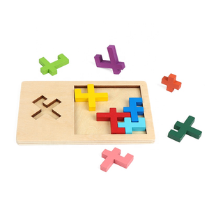 Rompecabezas de Madera Educativo DIY Fashion <span class=keywords><strong>IQ</strong></span> FIT para Adultos, Juguete Interactivo para Padres e Hijos con Menos de 50 Piezas - Product Image 4