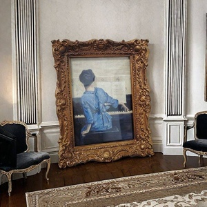 <span class=keywords><strong>Cadre</strong></span> photo en résine doré orné de style baroque antique personnalisé <span class=keywords><strong>10x15</strong></span>, <span class=keywords><strong>cadre</strong></span> photo vintage avec verre frontal, <span class=keywords><strong>cadre</strong></span> de luxe 4x6 - Product Image 4