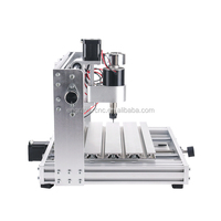 Fresadora CNC 3018 MAX de 3 Ejes con Estructura de Aluminio, Placa de Control GRBL y Motor de Husillo Único para Plástico, Madera, Acrílico, PVC y PCB