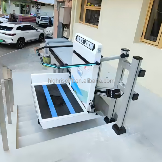 Outdoor Inclined Electric Wheelchair Lift for Mobility Impairment  250kg Barrier-Free Access