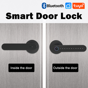 New Arrival Tuya Smart Fingerprint & Key Password App Unlock BT Door Lock With Tuya Smart APP - Product Image 3