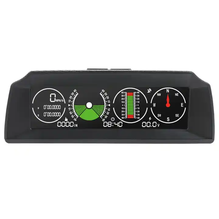 Accessories: The compass / inclinometer for the car!