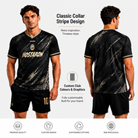 Maillots de football personnalisés de style rétro, design à rayures classiques, maillots héritage pour les clubs européens, académies, meilleurs maillots d'élite professionnels
