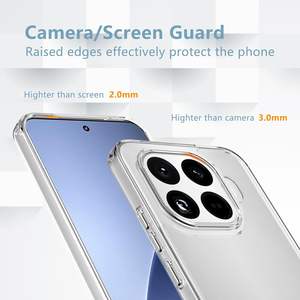 Funda Protectora Delgada de TPU y PC Transparente para Xiaomi 15T Pro - Product Image 6