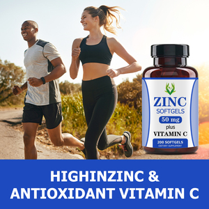 Cápsulas Blandas de Zinc OEM ODM con Vitamina C y 50 mg de Zinc, Apoya la Función del Sistema Inmunológico, Suplemento Dietético para Adultos - Product Image 6