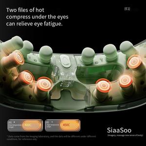 Massageador de Olhos SIAASOO E1 Alivia a Fadiga Ocular Dispositivo de Proteção Ocular Máscara de Olhos com Compressa Quente Vapor Atomizador para Olhos Secos - Product Image 4